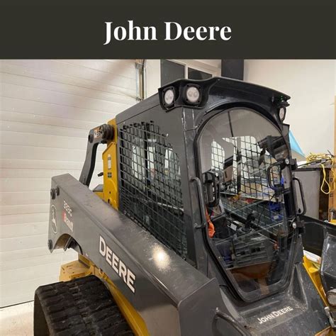 customized john deere skid steer window|JOHN DEERE .